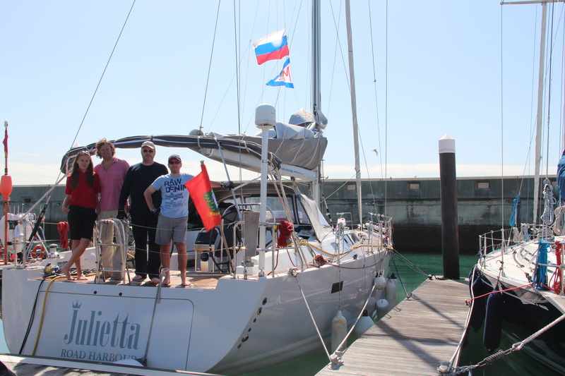 финиш в марине de Cascais