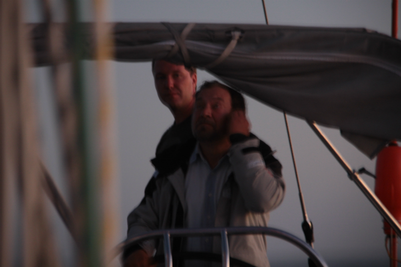 вечер в море