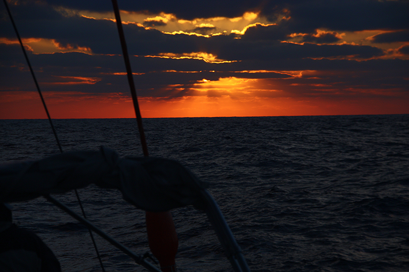 закат в Бермудском Треугольнике