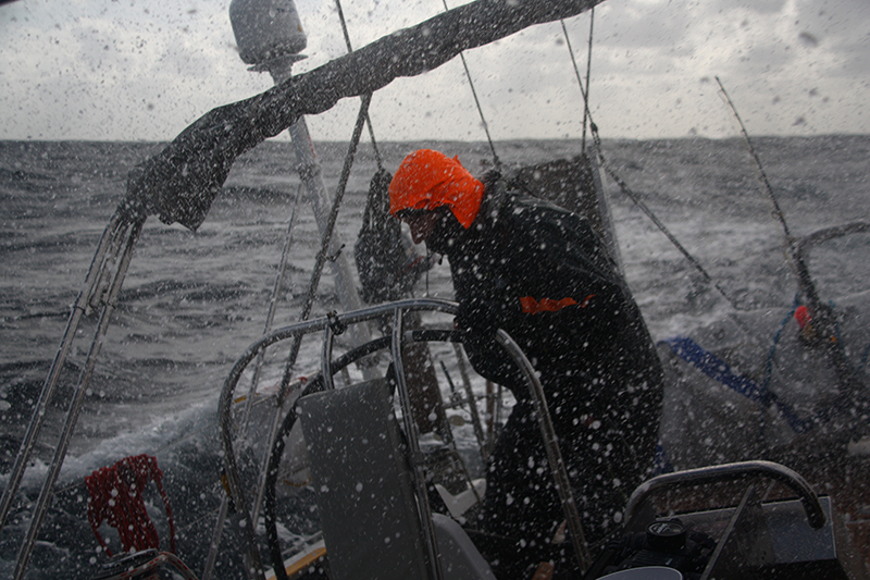 Миша Косарев на вахте