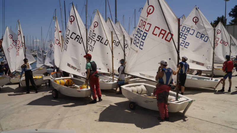 яхтинг начинается с швертботов