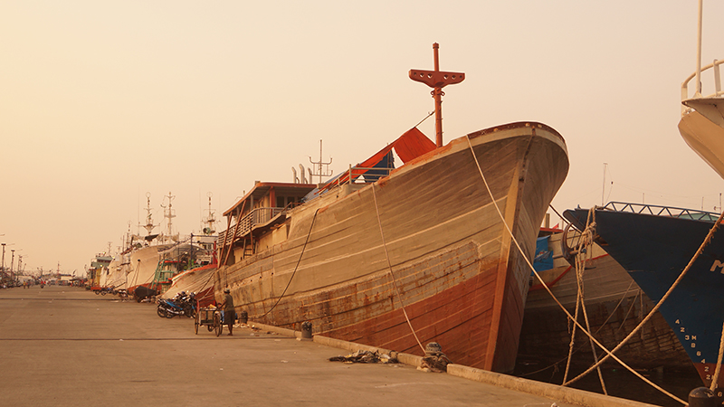 Деревянные суда Индонезии