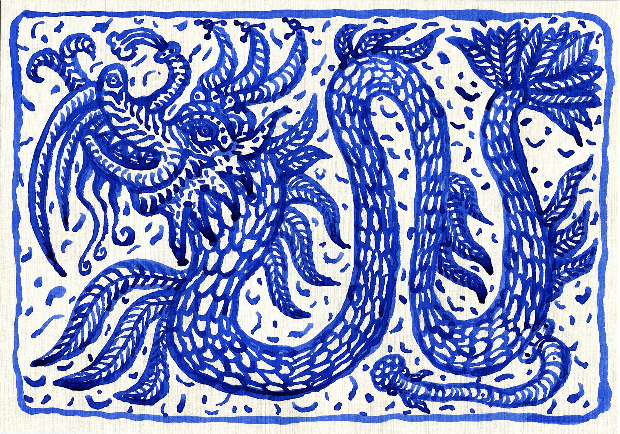 Морской Змей, А-4, бума:а:акрил