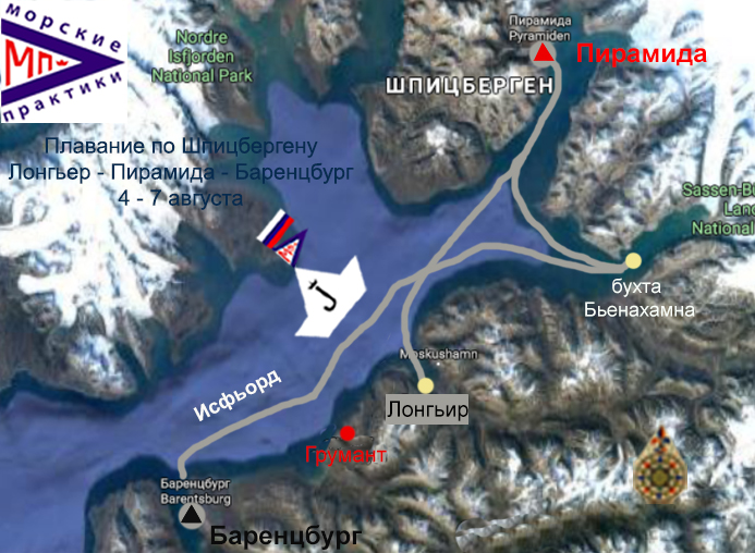 Лонгьер - Пирамида - Баренцбург