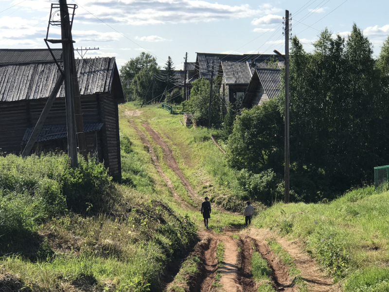улица в деревне Кильцы