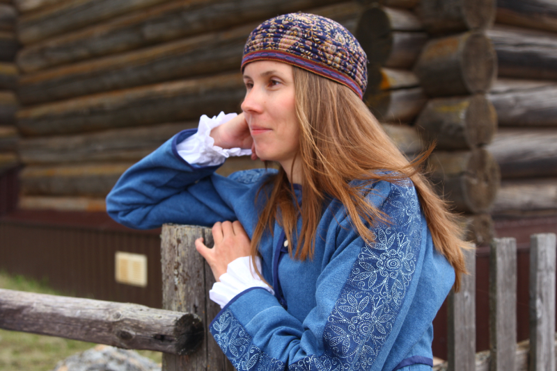 Поля в северном наряде