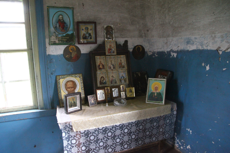 иконостас деревни Заручей