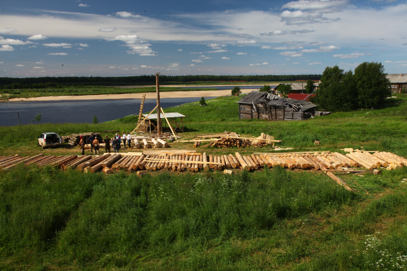 новая мельница в Погорельцах