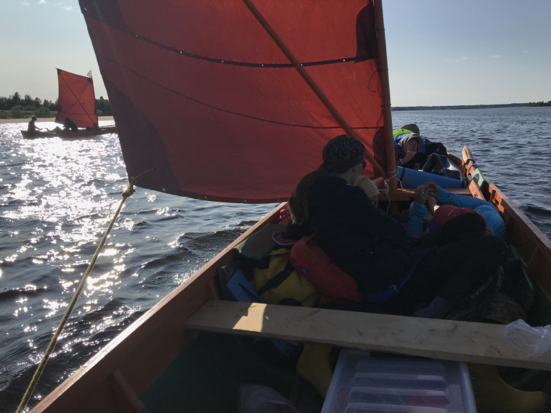 верховки под парусами