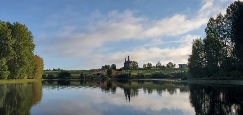 почезерский погост утром