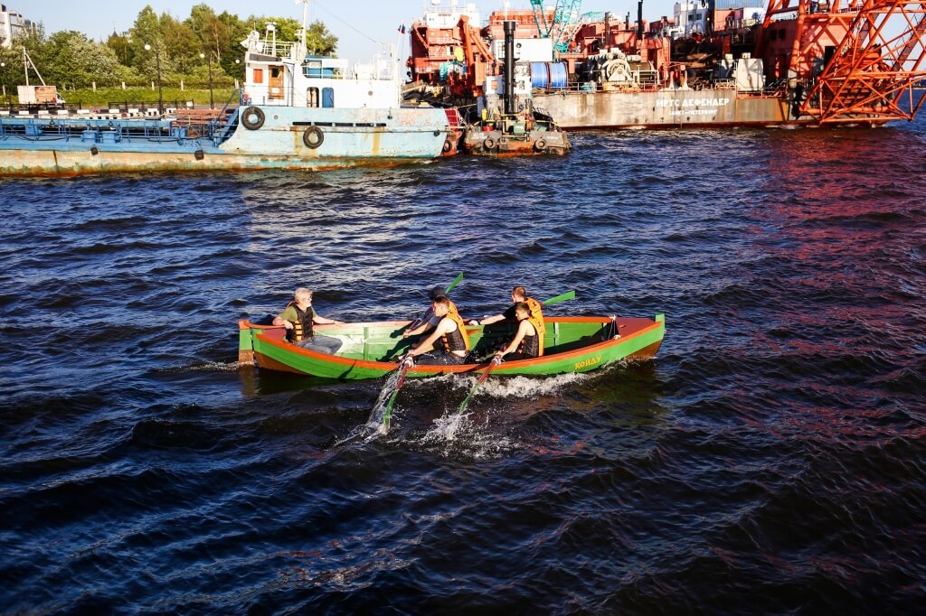 Гребная тренировка