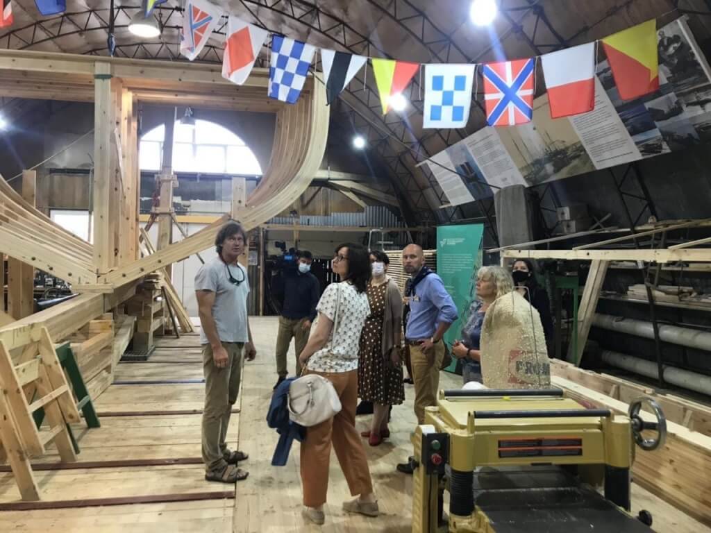 Визит директора Благотворительного фонда Владимира Потанина Оксаны Орачевой