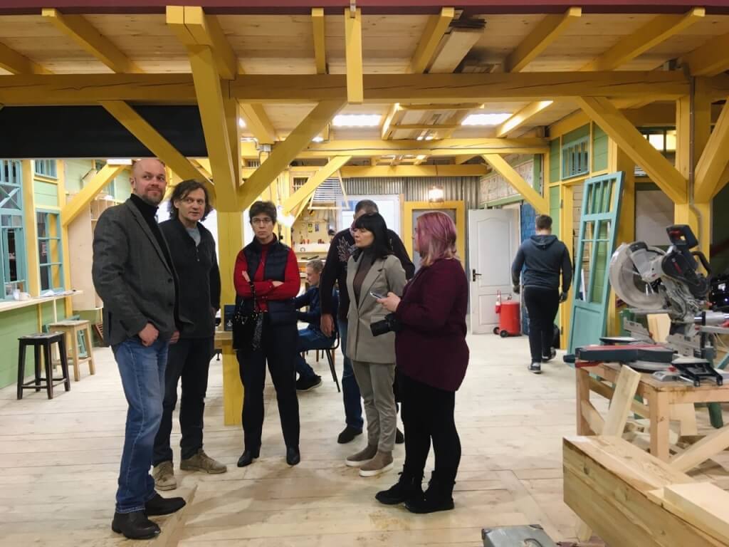 Экскурсия для гостей из Министерства культуры